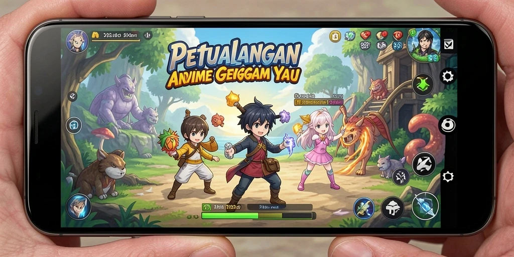 Game Anime dengan karakter menarik dan aksi seru