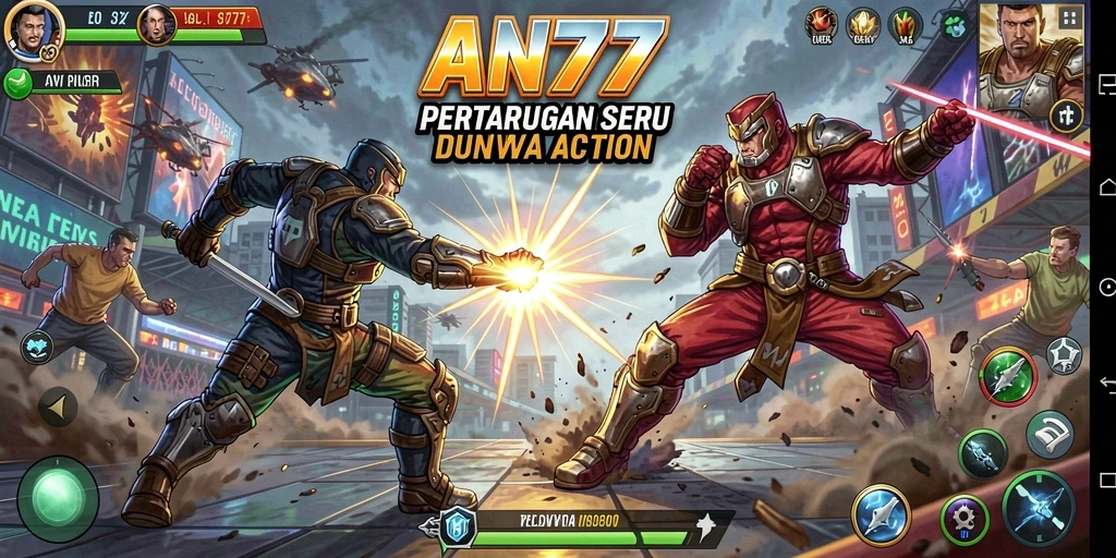 Gameplay AN777 yang intens dan grafis menawan.