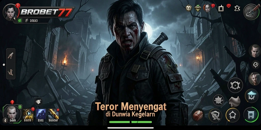 Tampilan menyeramkan dari gameplay HOROR BROBET77 yang mendebarkan.