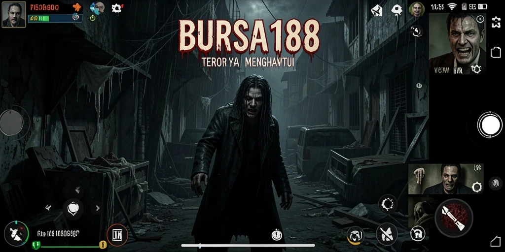 Screenshot BURSA188 menampilkan suasana mencekam dan gameplay yang seru.