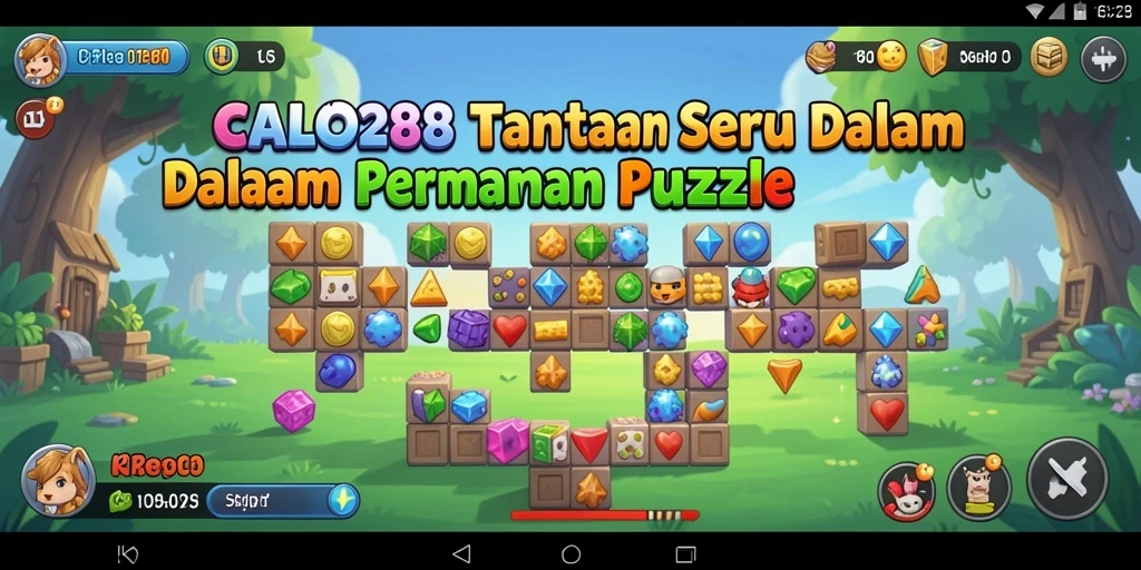 Tampilan gameplay menarik dan menantang dari CALO288.