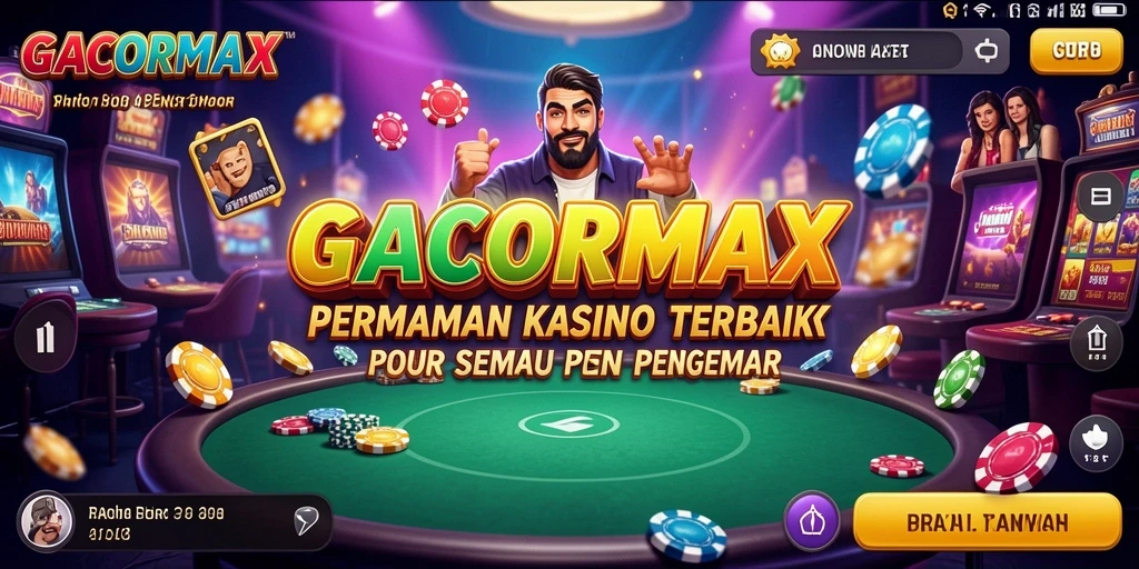 Screenshot GACORMAX menampilkan gameplay Kasino yang menarik dan interaktif.