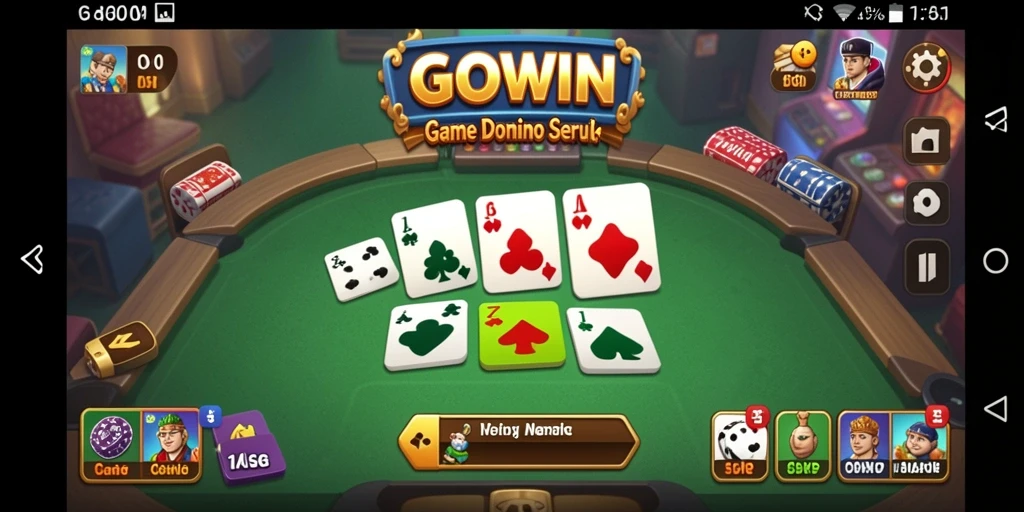 GOWIN menampilkan gameplay seru dengan antarmuka yang menarik.