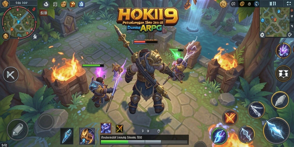 Tampilan gameplay HOKI9 yang menegangkan dan penuh aksi.