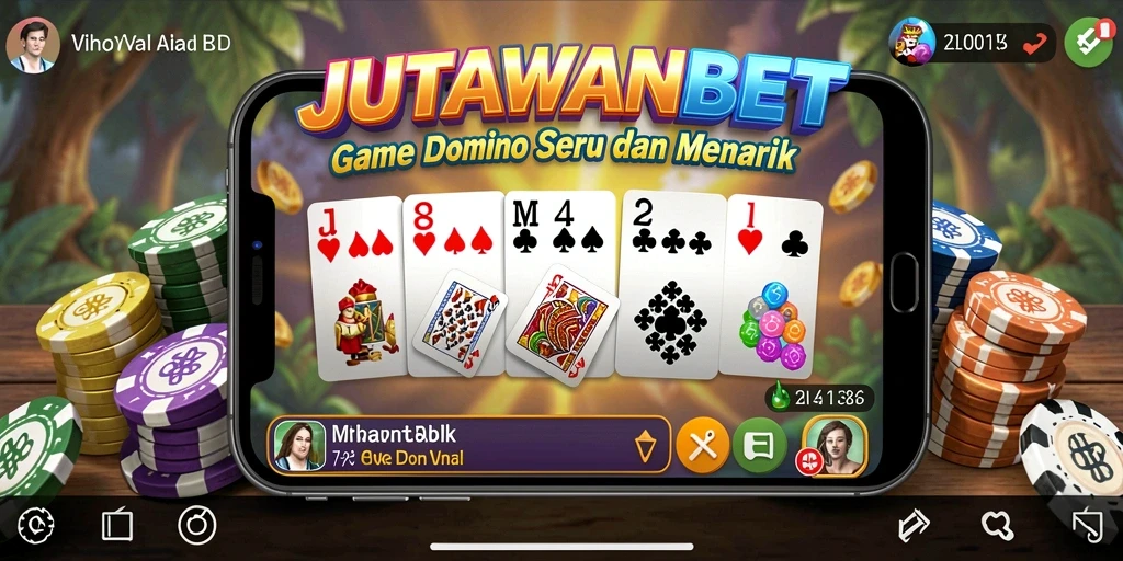 Gameplay seru JUTAWANBET dalam permainan Domino