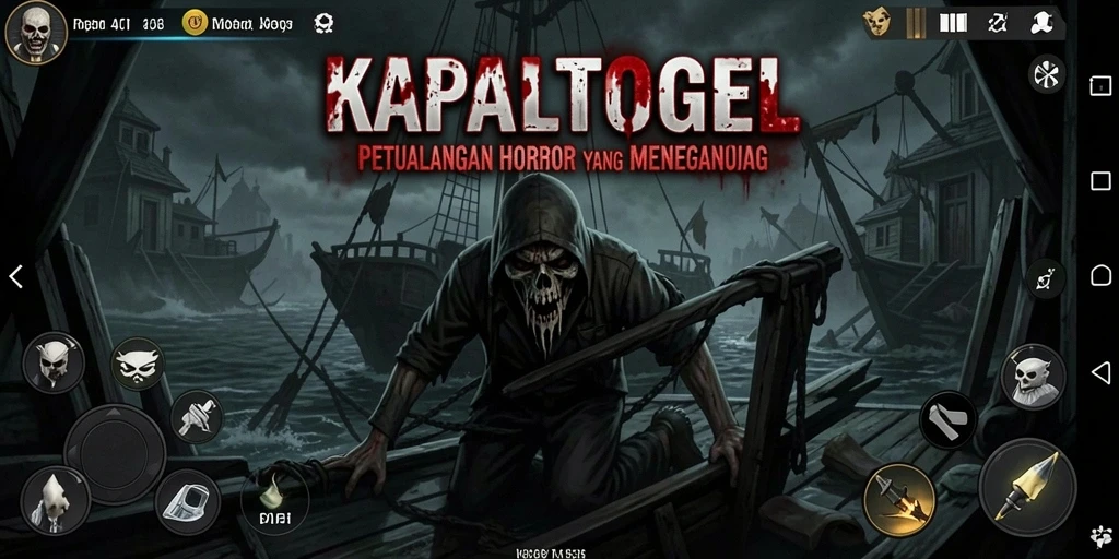 Tangkapan layar gameplay KAPALTOGEL penuh ketegangan dan kengerian.