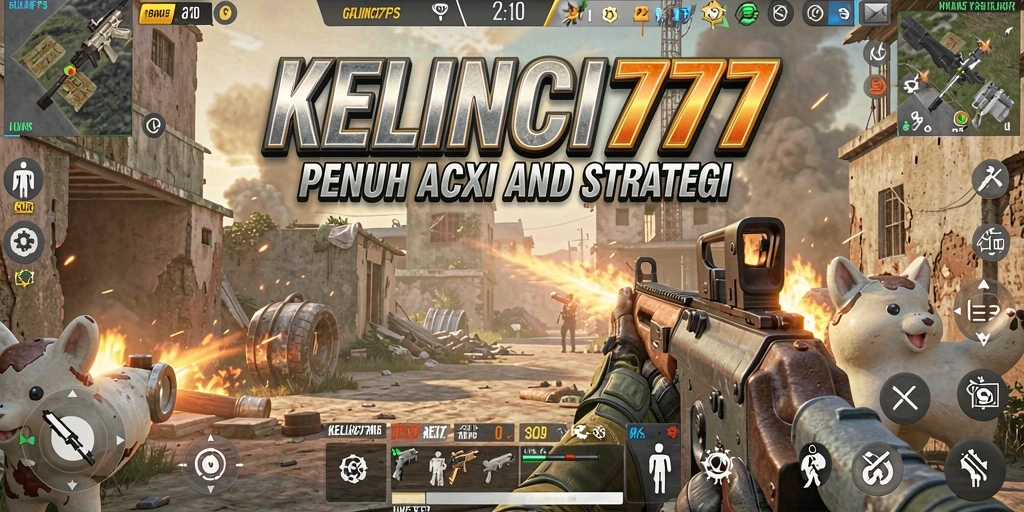 Tampilan menegangkan dari gameplay KELINCI777 yang penuh aksi.