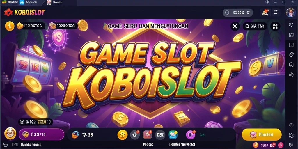 Tampilan gameplay Slot yang seru di KOBOISLOT.