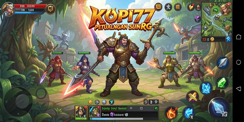 Gameplay RPG yang mendebarkan dalam KOPI77 dengan petualangan yang menanti.
