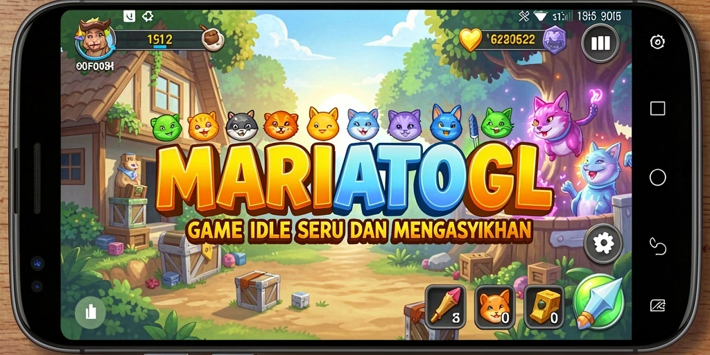 Gameplay MARIATOGL yang seru dan menenangkan.