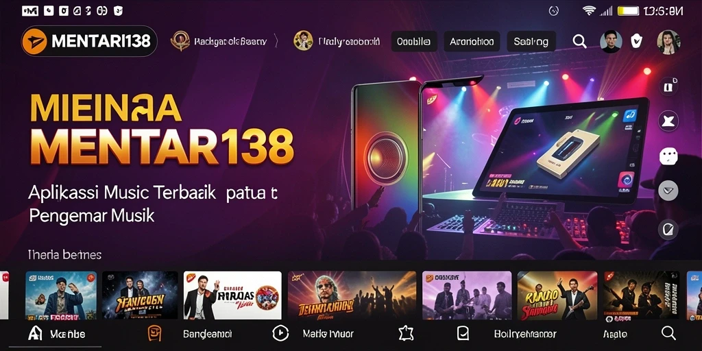 Tampilan screenshot utama MENTARI138 dengan gameplay musik yang seru.