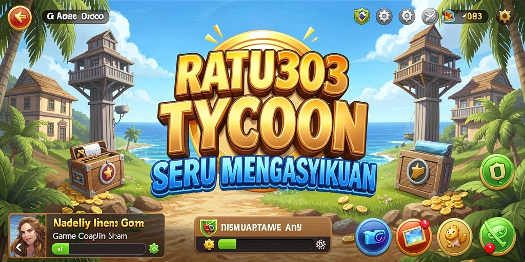 Tampilan gameplay <strong>RATU303</strong> yang menampilkan strategi Tycoon yang menarik.