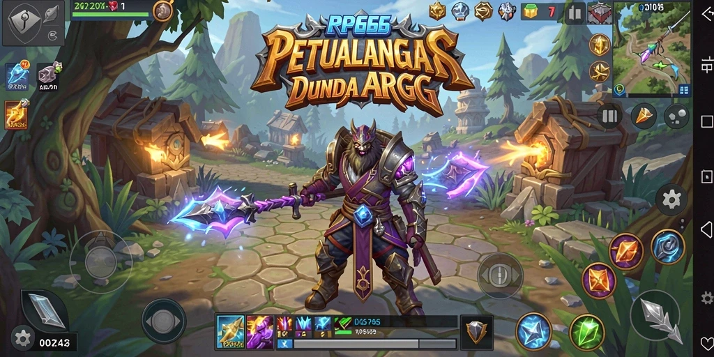 Tampilan gameplay RP66 yang epik dan penuh aksi.