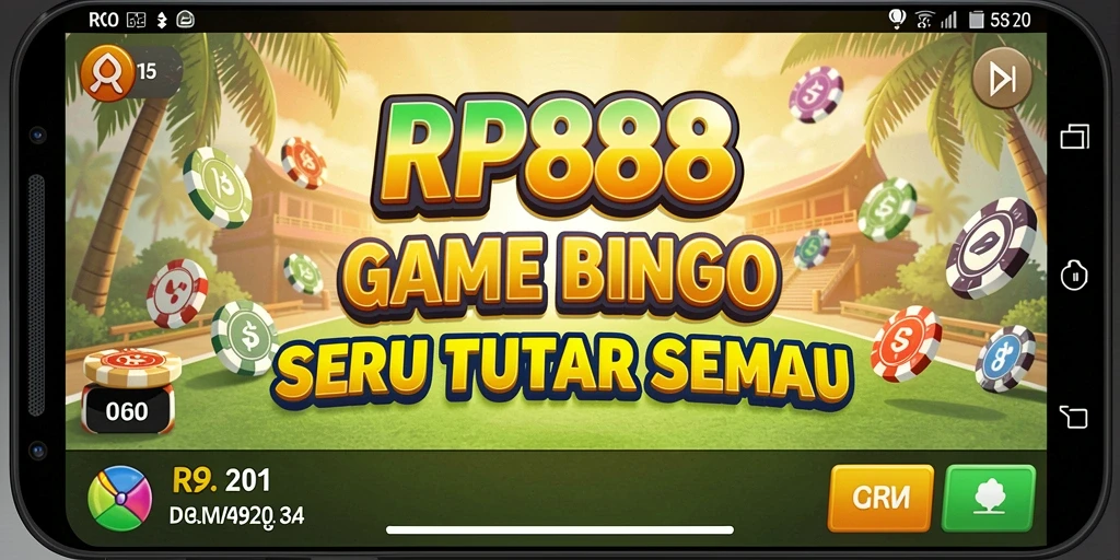 Tampilan gameplay Bingo yang menarik dan seru.
