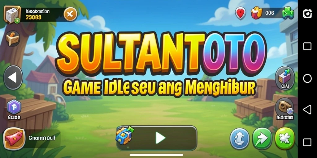 Gameplay menarik dari SULTANTOTO dengan karakter dan upgrade.