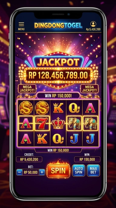 Tampilan antarmuka aplikasi dingdongtogel yang intuitif dan menarik.